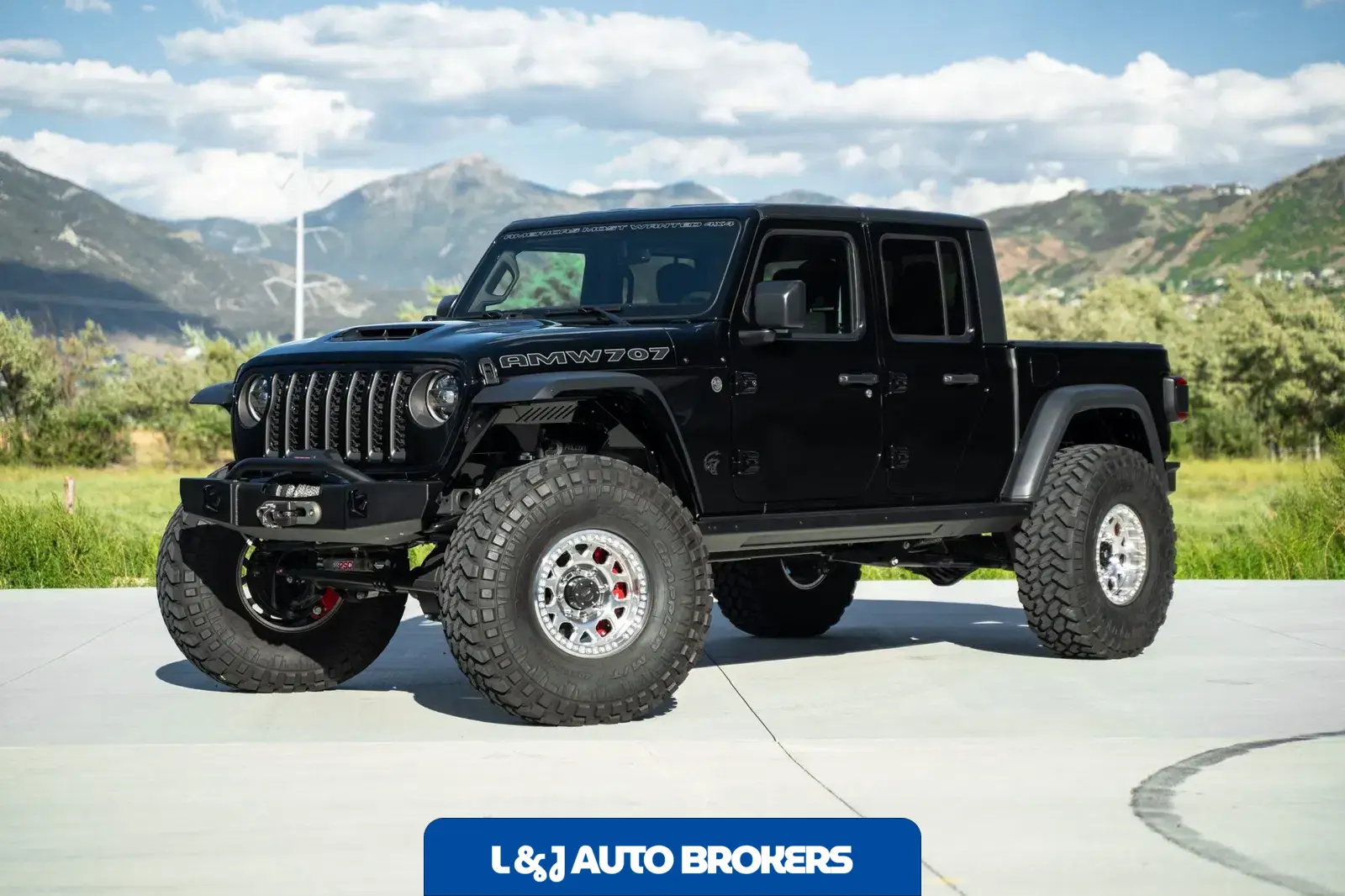 Hellcat-Powered 2023 Jeep Gladiator Rubicon by America’s Most Wanted 4×4