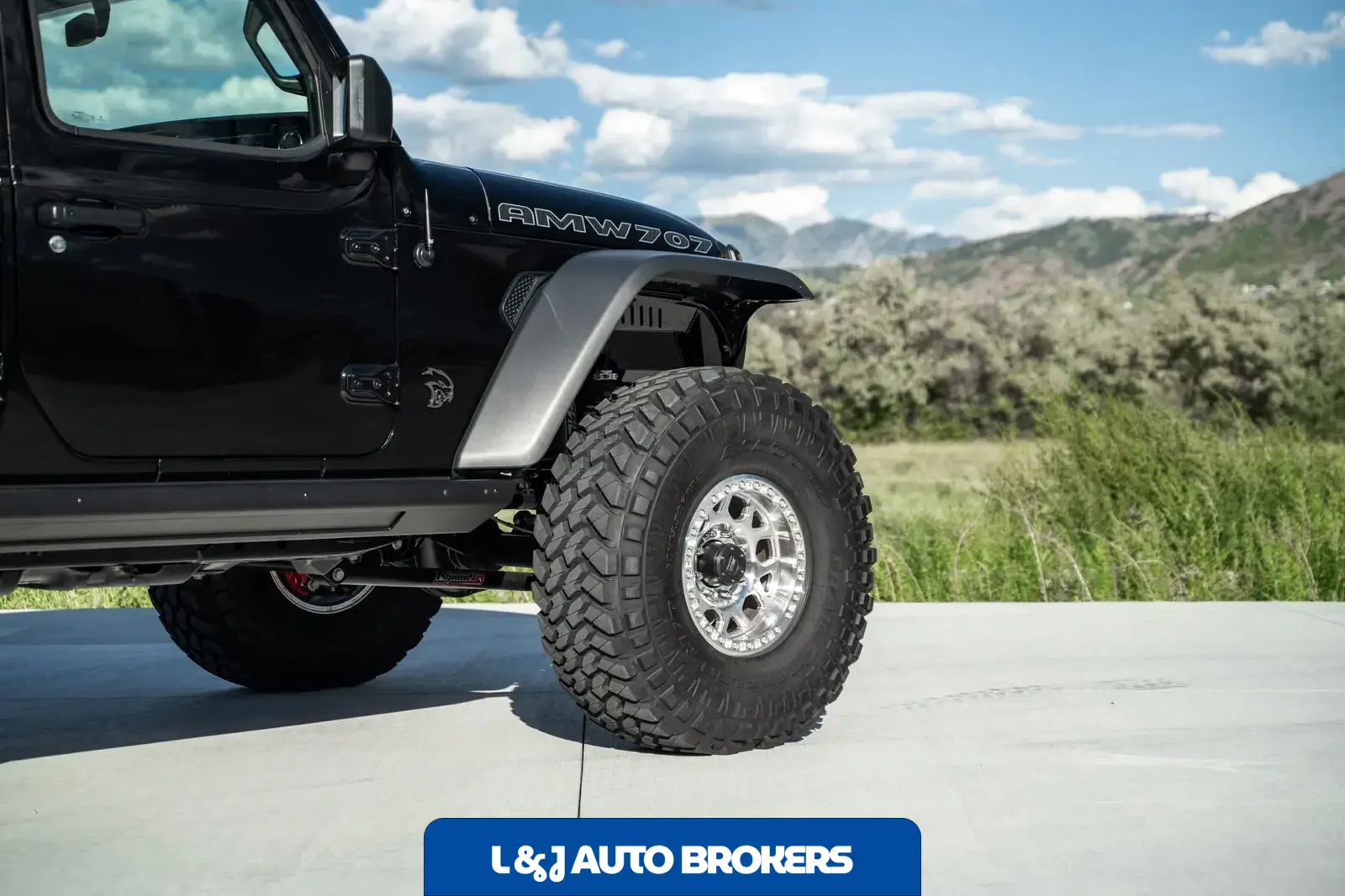 Hellcat-Powered 2023 Jeep Gladiator Rubicon by America’s Most Wanted 4×4