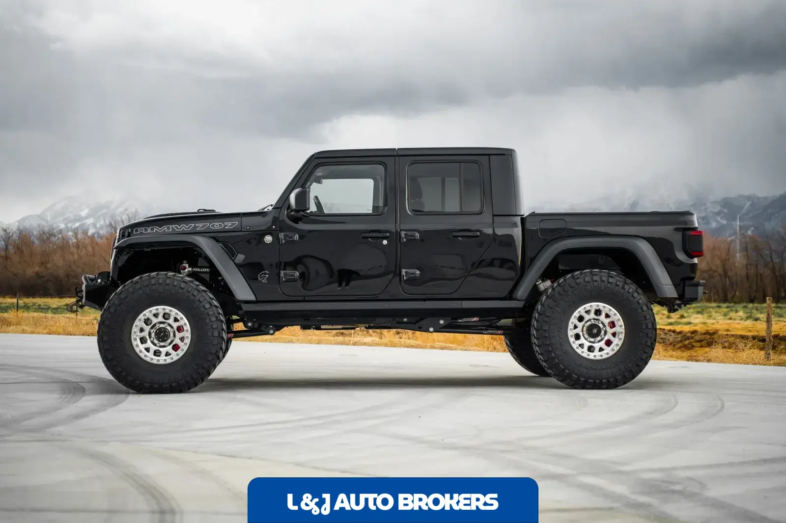 Hellcat-Powered 2023 Jeep Gladiator Rubicon by America’s Most Wanted 4×4