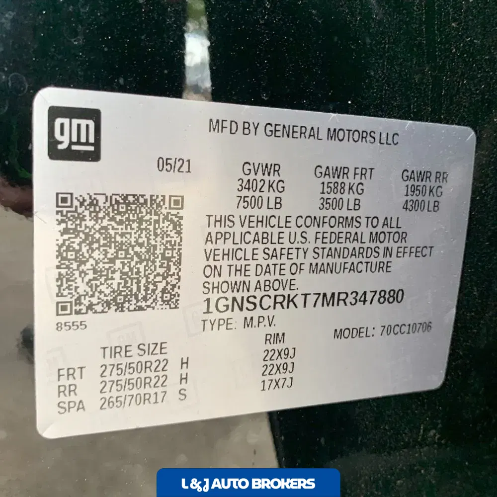 2021 Chevrolet Tahoe RST