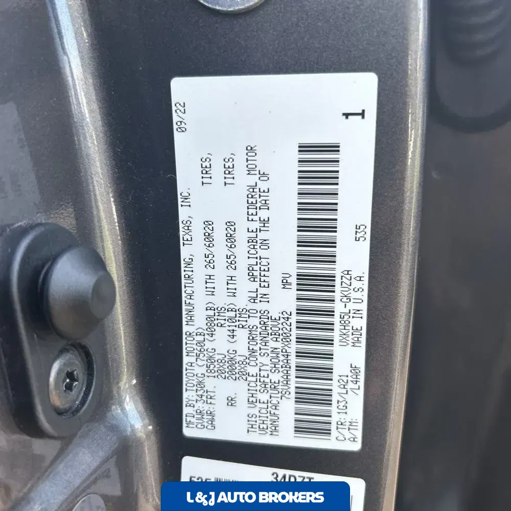 2023 Toyota Sequoia Platinum