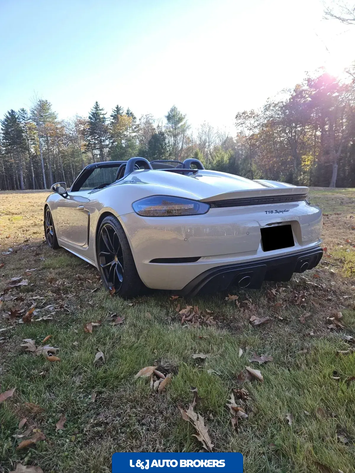 2021 Porsche 718 Spyder 6-Speed