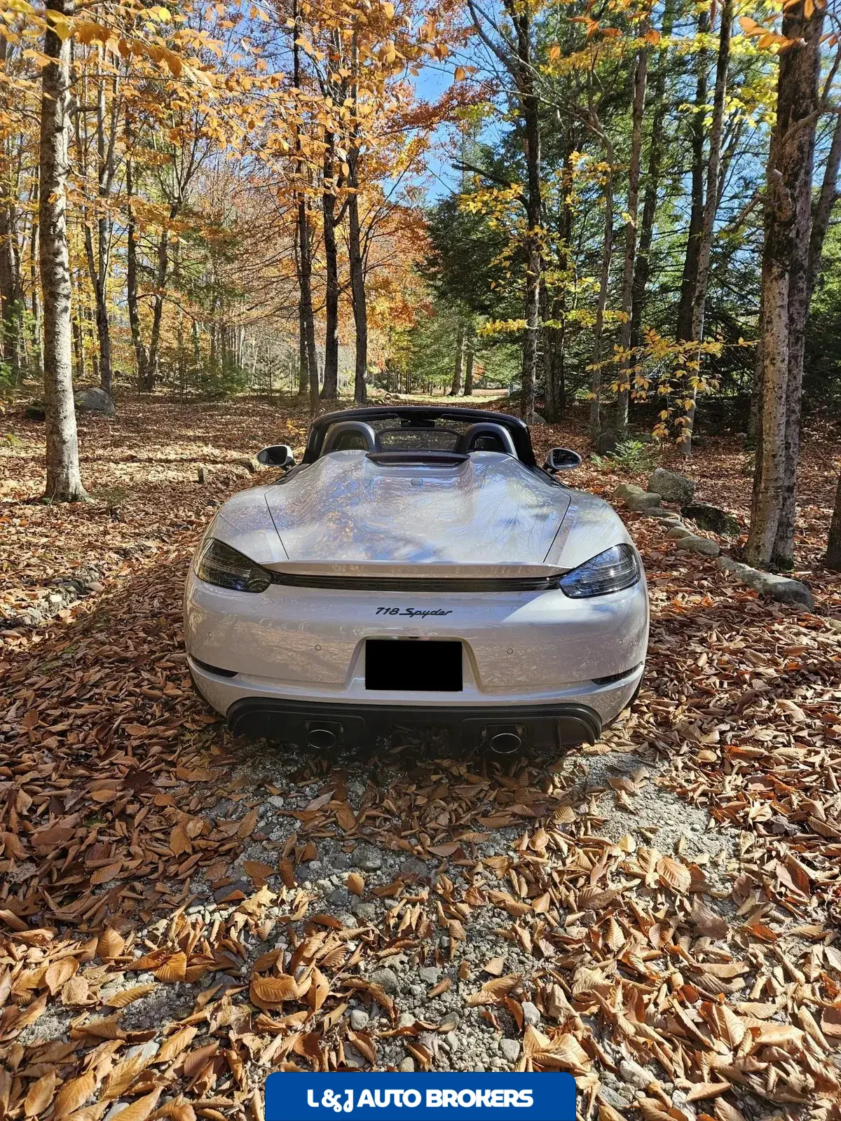 2021 Porsche 718 Spyder 6-Speed