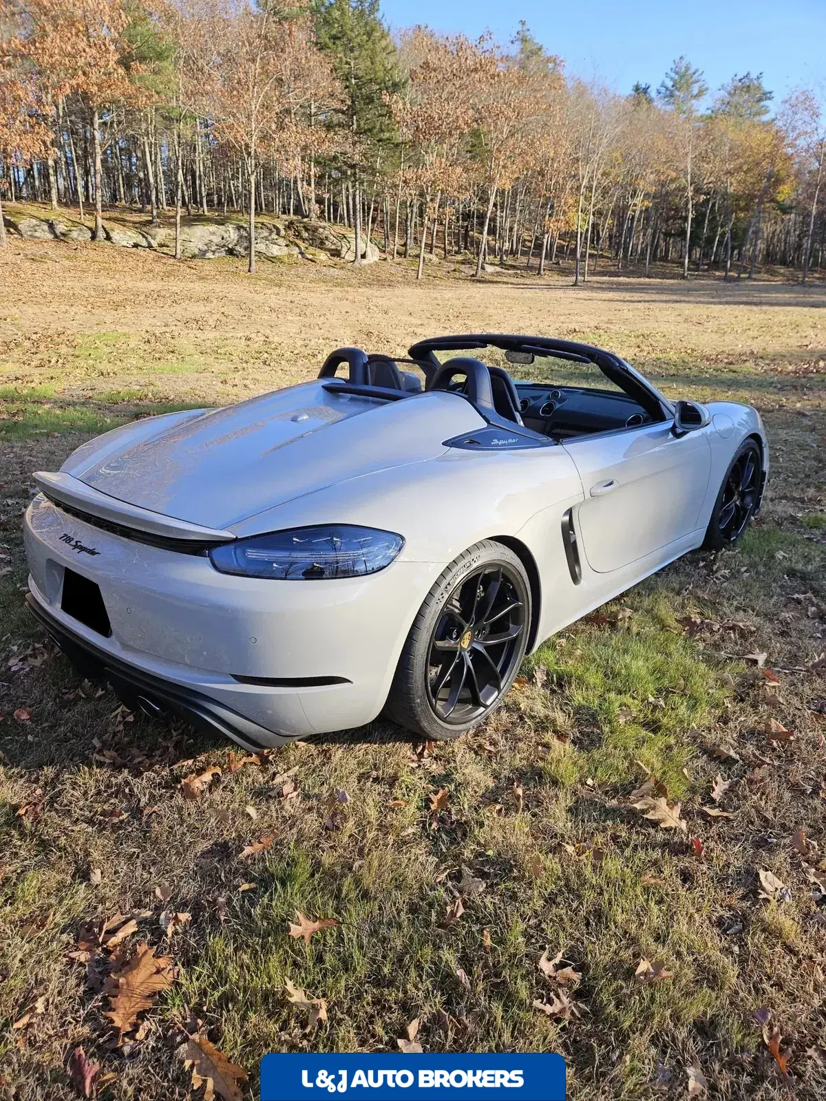 2021 Porsche 718 Spyder 6-Speed