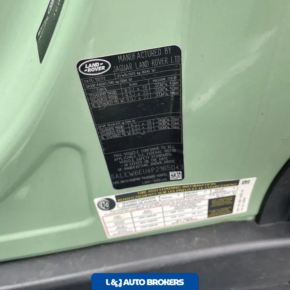 2023 Land Rover Defender 110 Standard