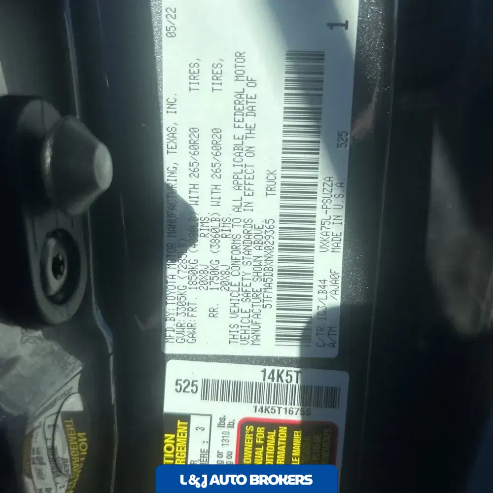2022 Toyota Tundra 1794 Edition