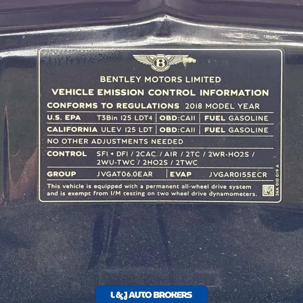 2018 Bentley Bentayga Base