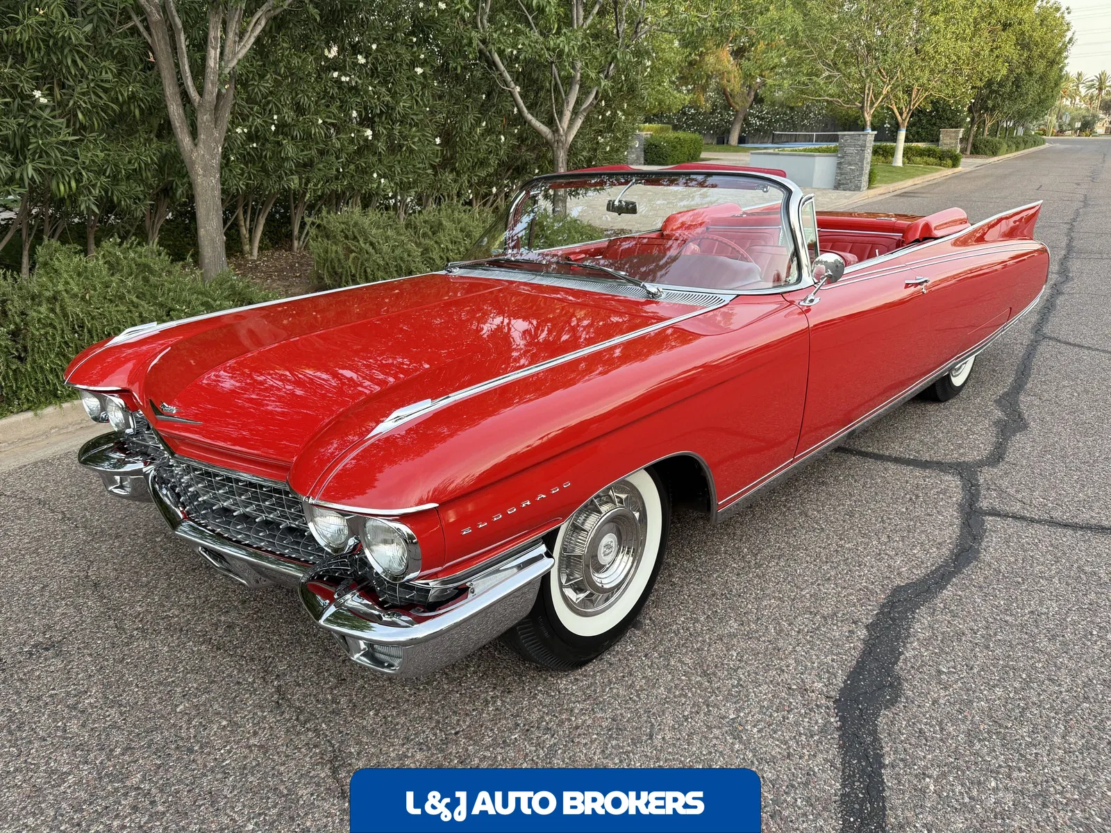Restored 1960 Cadillac Eldorado Convertible With 61,000 Miles and A/C