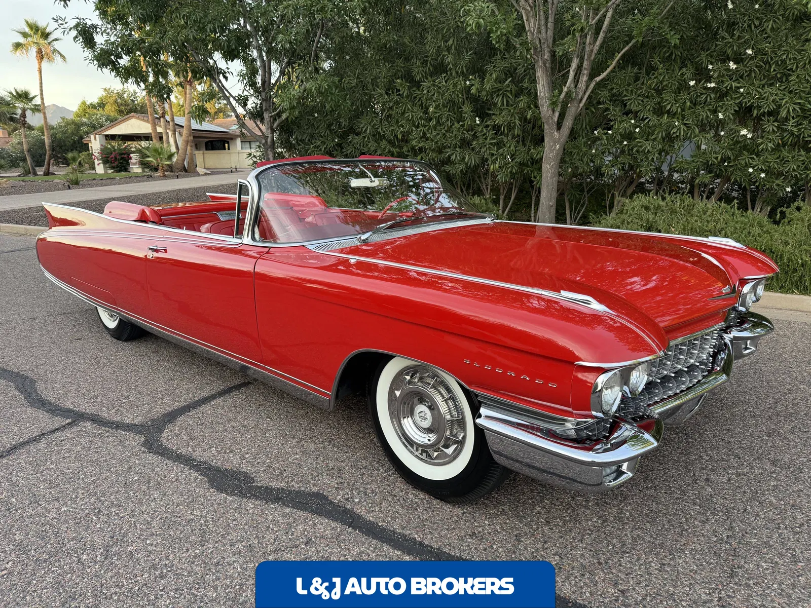 Restored 1960 Cadillac Eldorado Convertible With 61,000 Miles and A/C