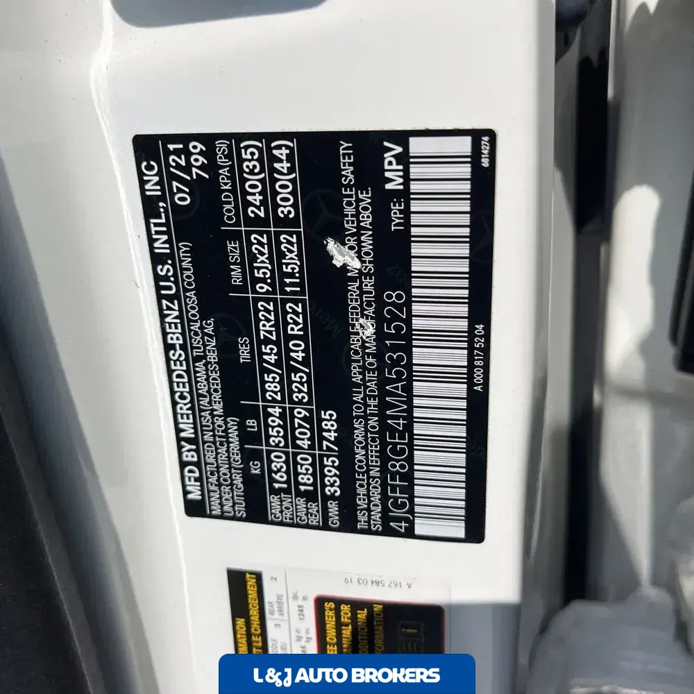 2021 Mercedes-Benz GLS GLS 580