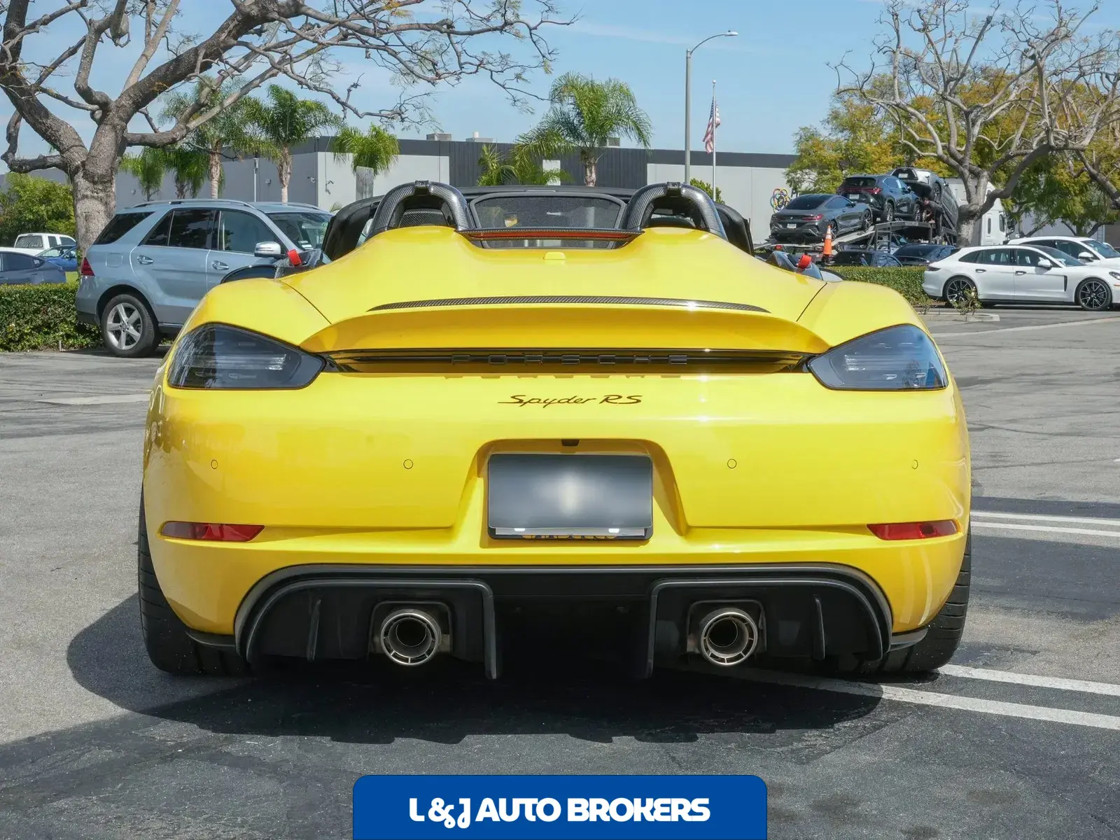 2025 Porsche 718 Spyder RS Weissach