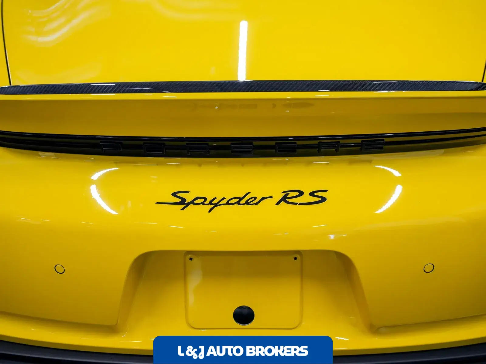 2025 Porsche 718 Spyder RS Weissach