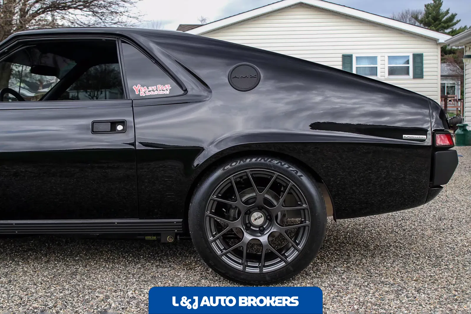 1969 AMC AMX Restomod Supercharged