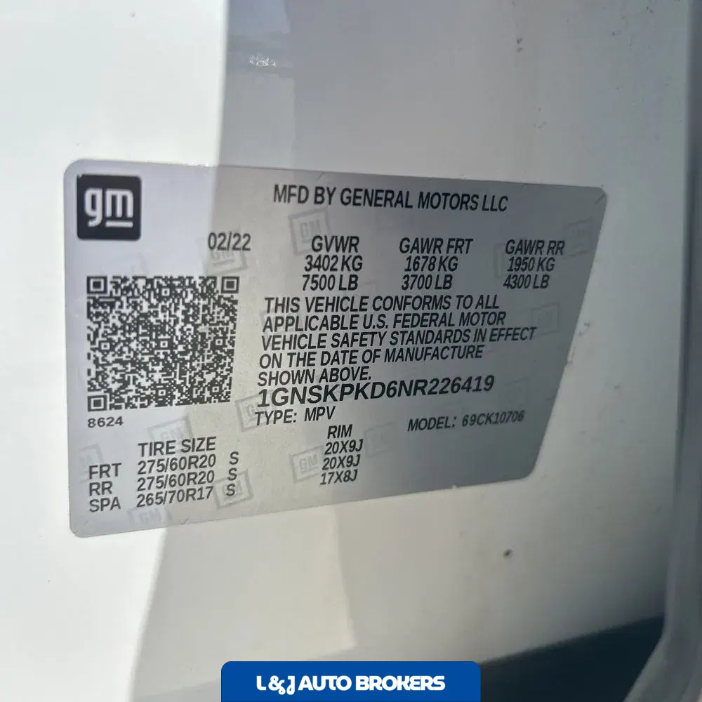 2022 Chevrolet Tahoe Z71