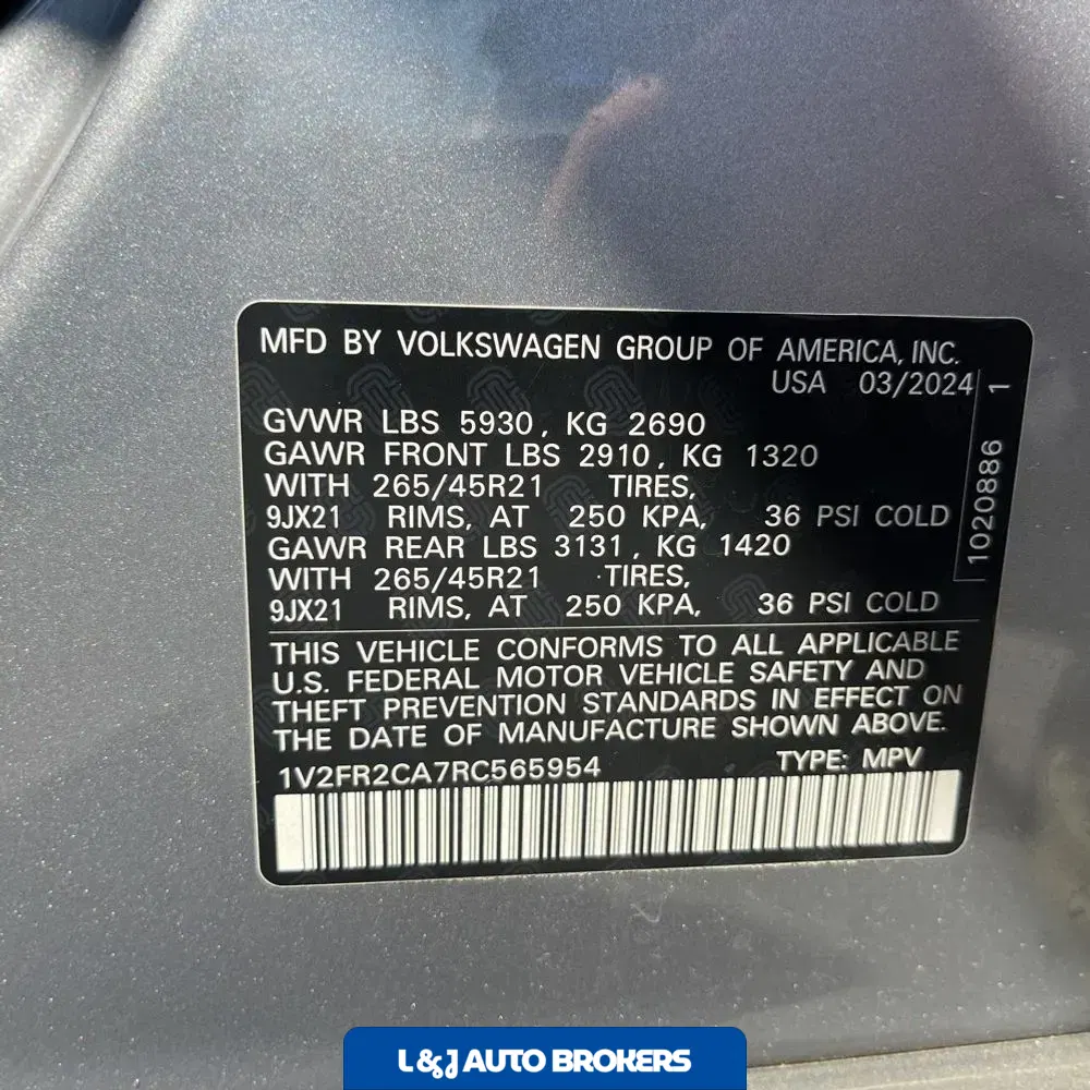 2024 Volkswagen Atlas SEL Premium R-Line 4Motion