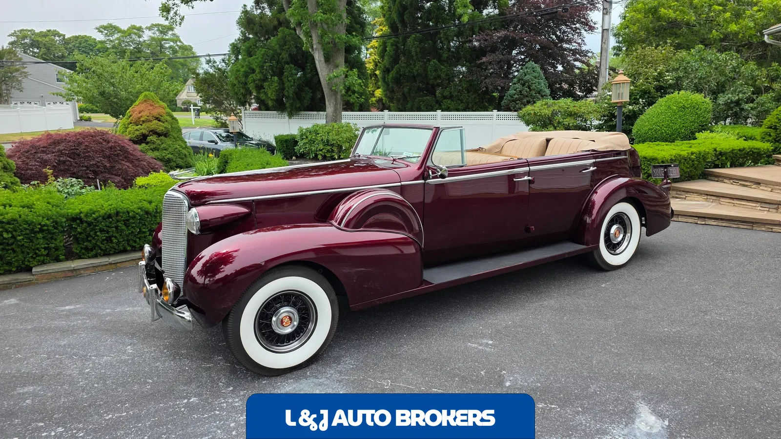 1937 Cadillac 90 Series 90 Restomod Convertible With Late-Model Cadillac Northstar V8