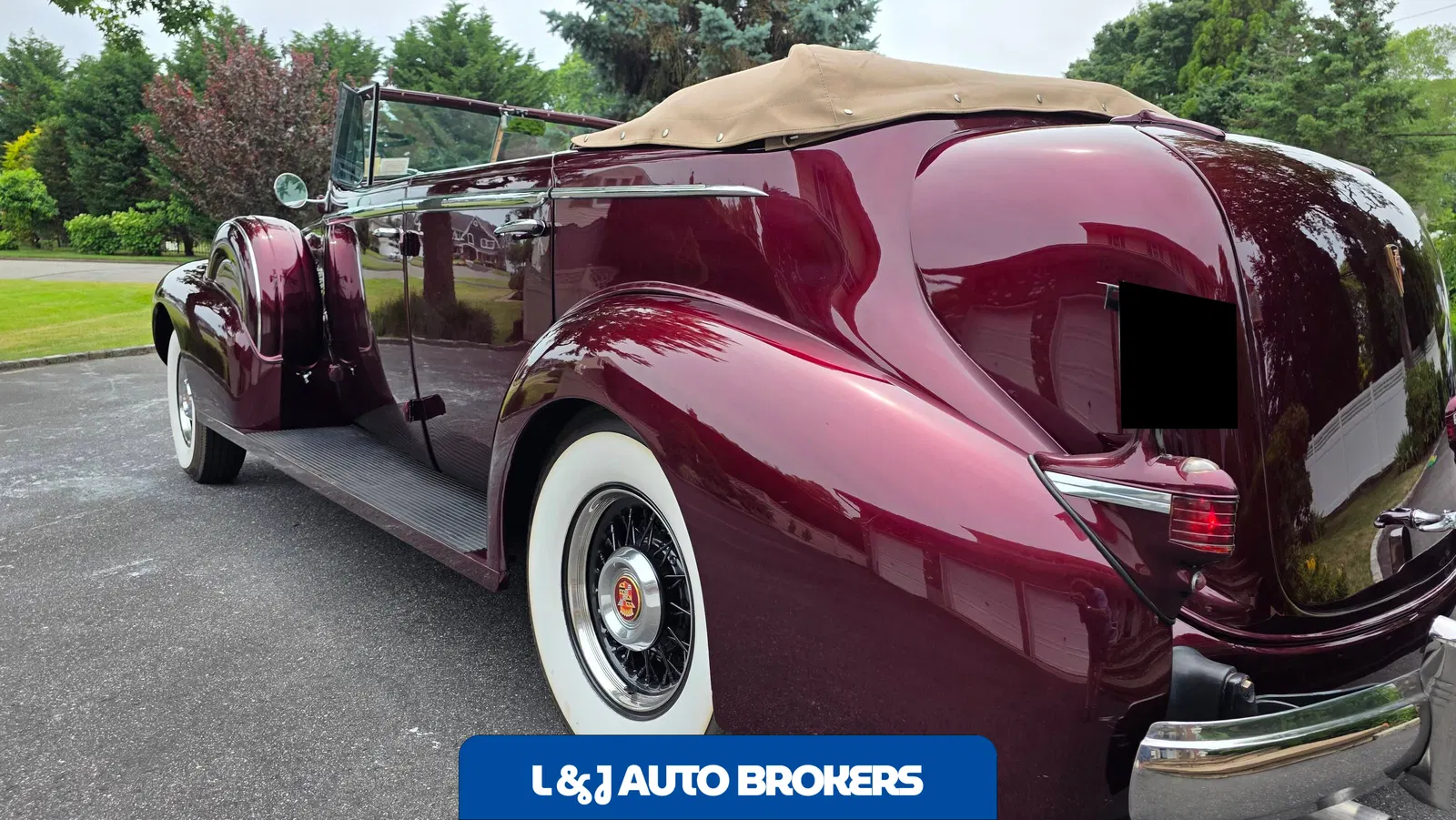 1937 Cadillac 90 Series 90 Restomod Convertible With Late-Model Cadillac Northstar V8