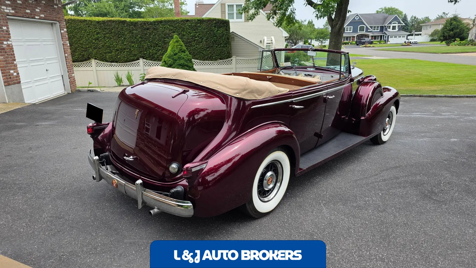 1937 Cadillac 90 Series 90 Restomod Convertible With Late-Model Cadillac Northstar V8