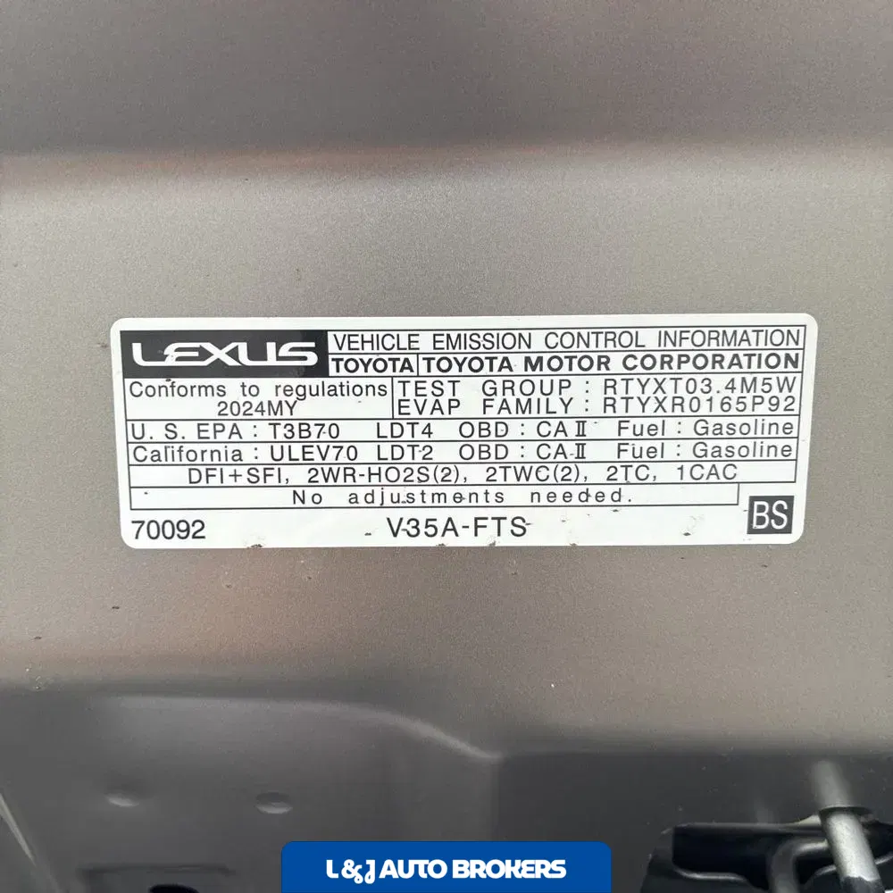 2024 Lexus LX 600 F SPORT Handling
