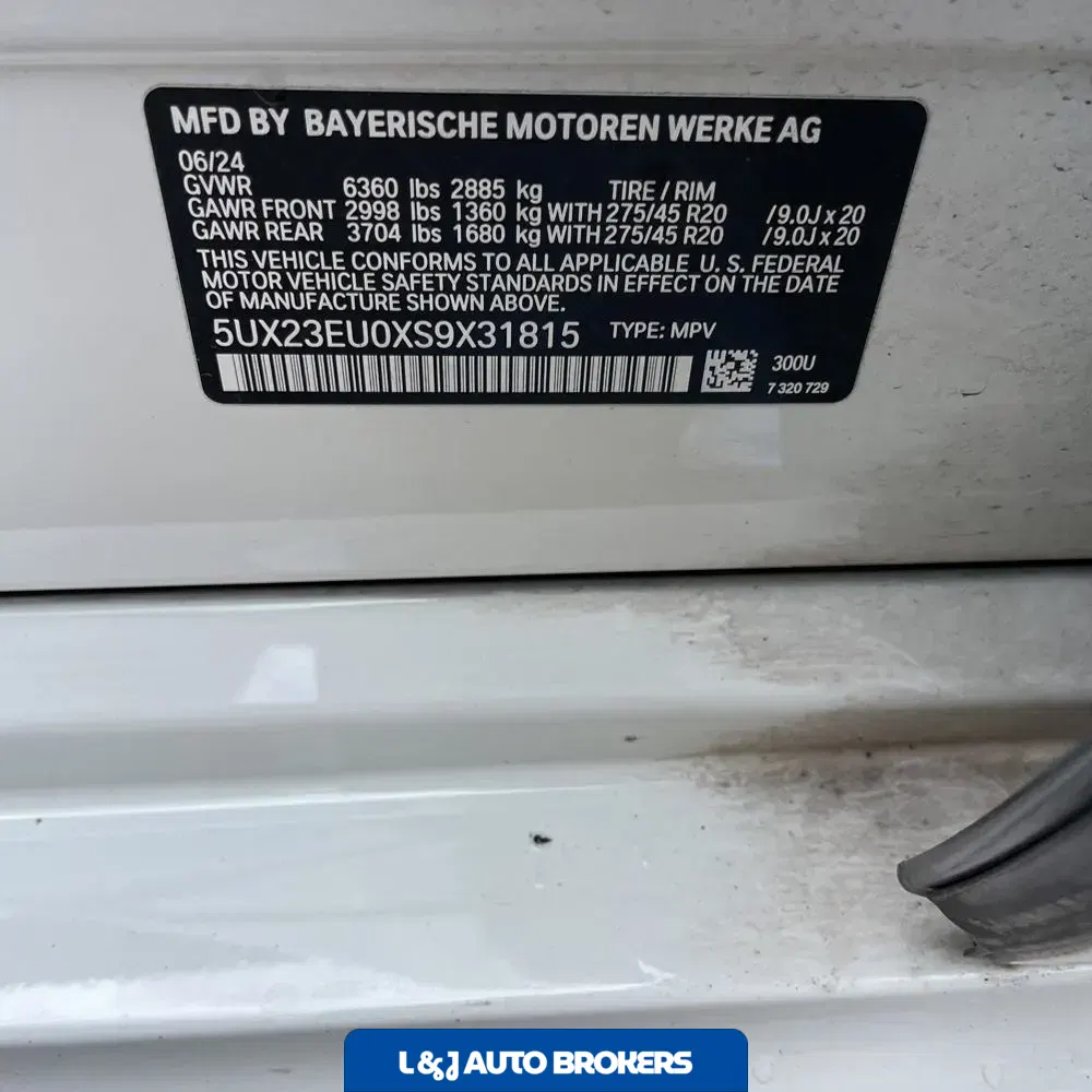 2025 BMW X5 XDrive40i