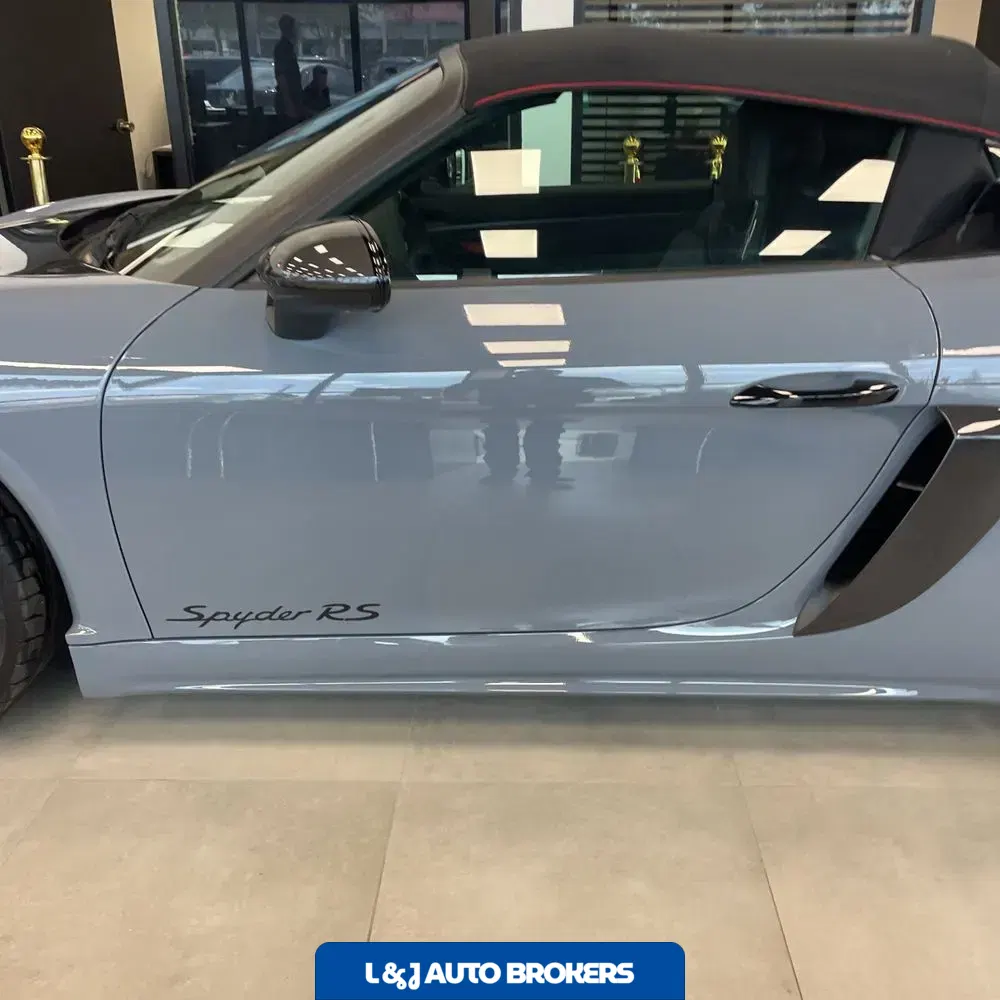 2025 Porsche 718 Boxster Spyder RS