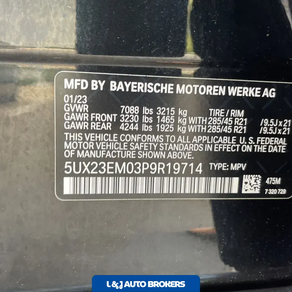 2023 BMW X7 XDrive40i