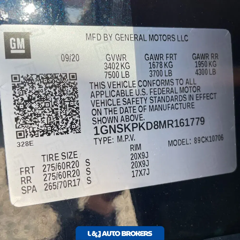 2021 Chevrolet Tahoe Z71
