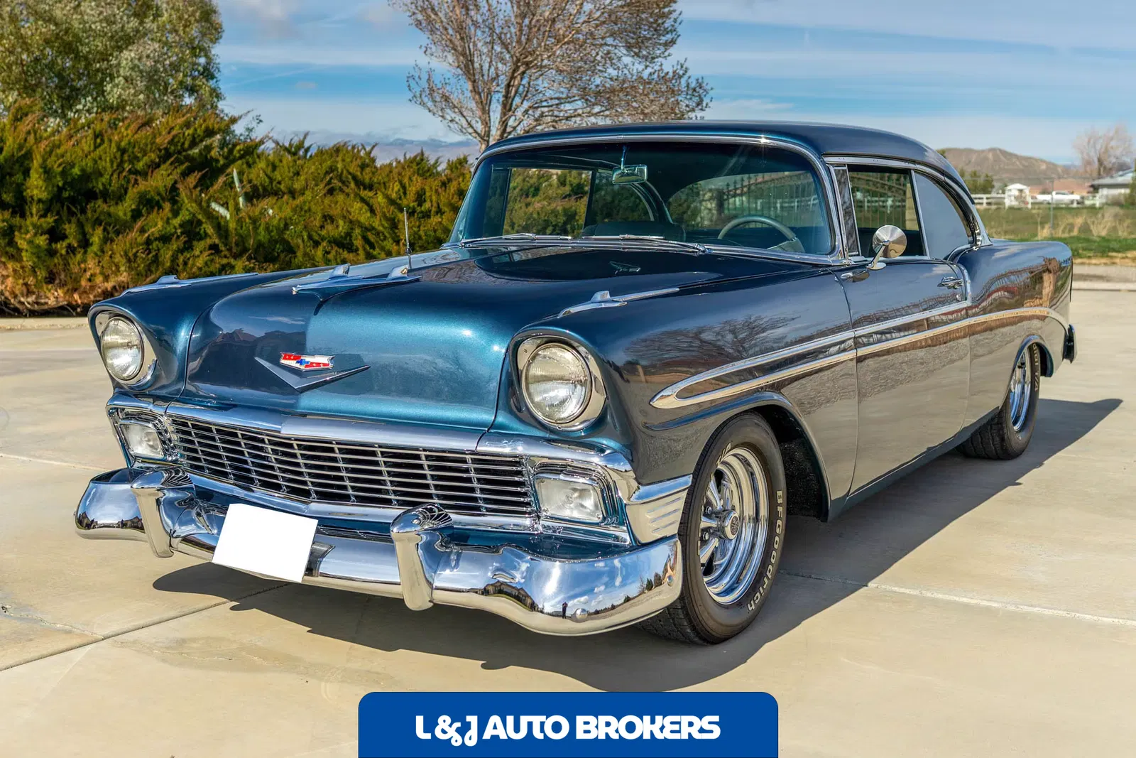 1956 Chevrolet Bel Air Sport Coupe Restomod