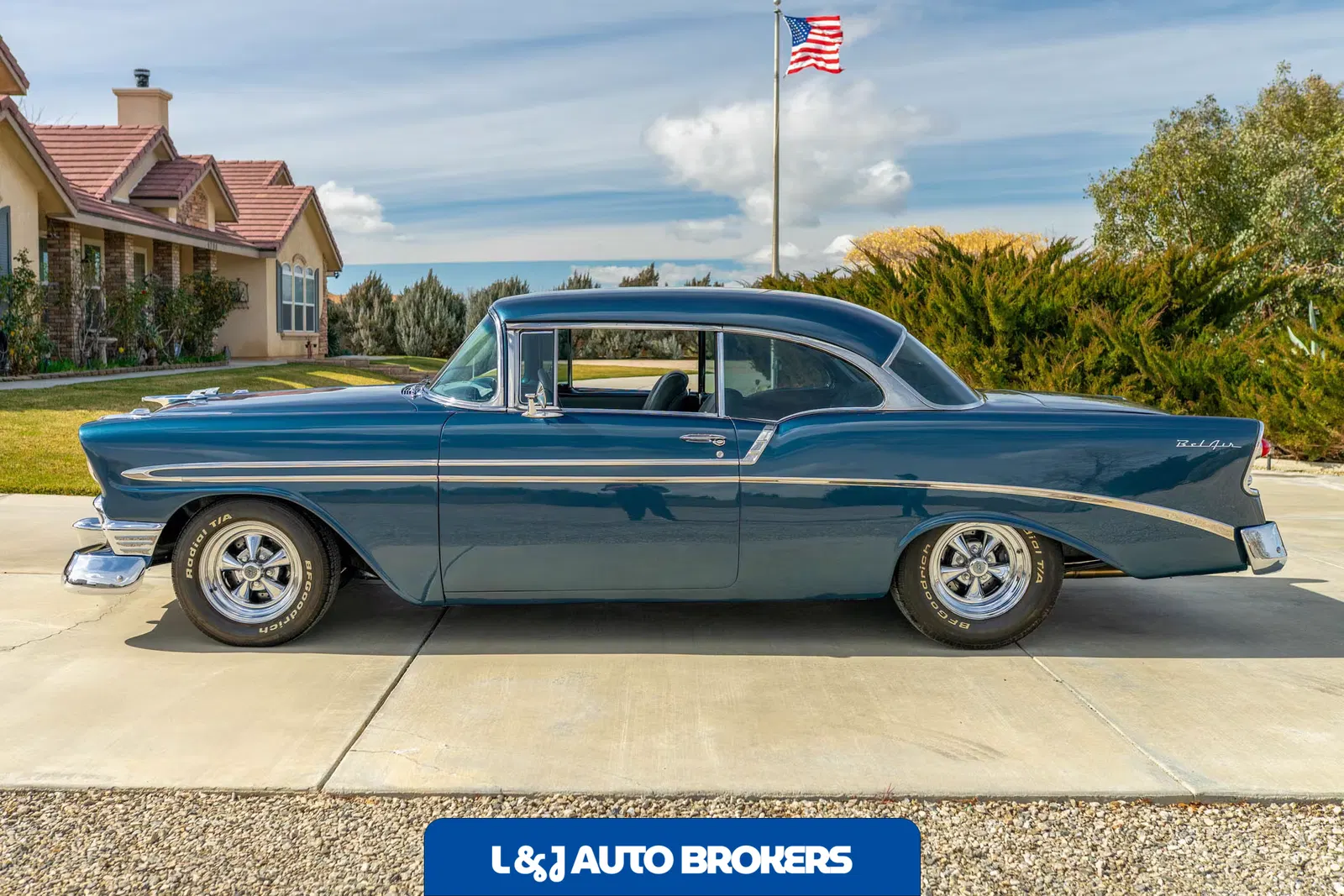 1956 Chevrolet Bel Air Sport Coupe Restomod