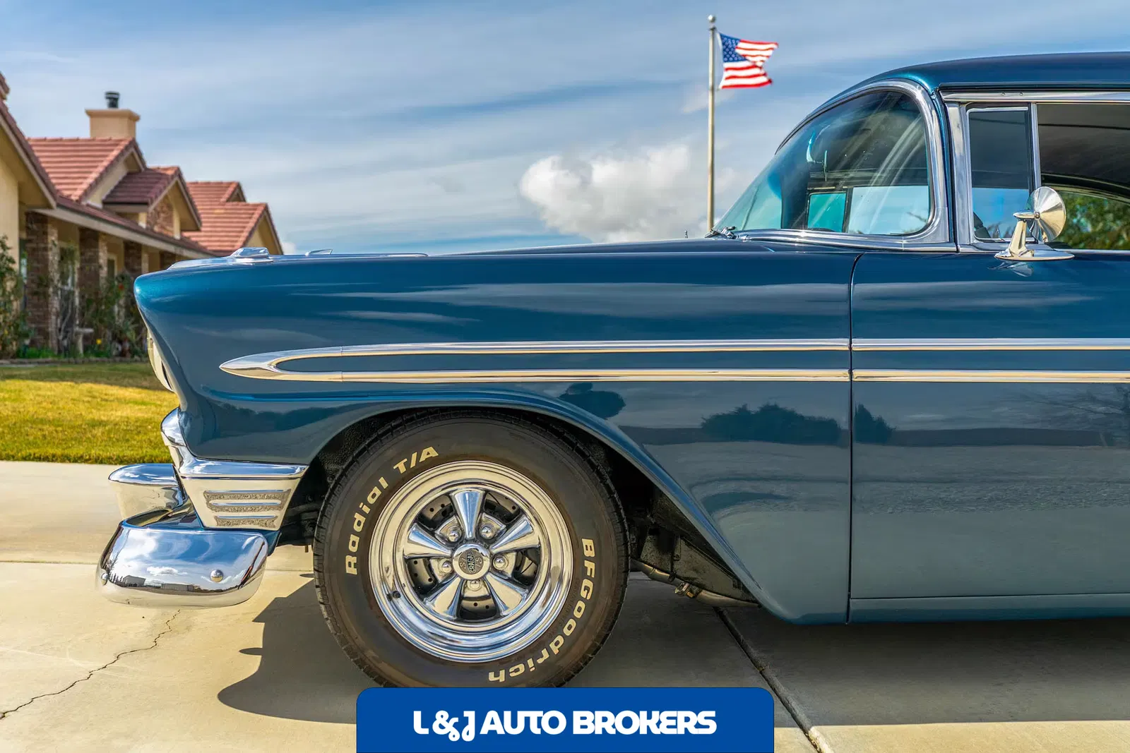 1956 Chevrolet Bel Air Sport Coupe Restomod
