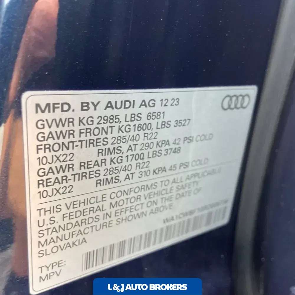 2024 Audi SQ8 Prestige