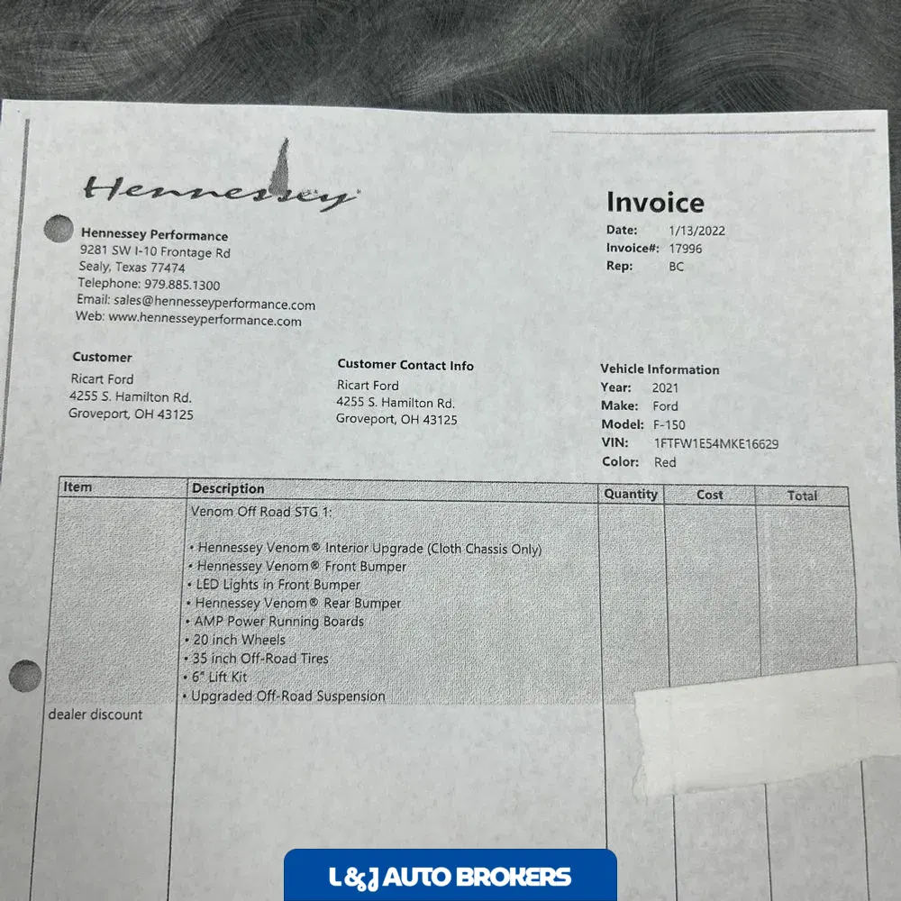 2021 Ford F-150 Hennessy Venom
