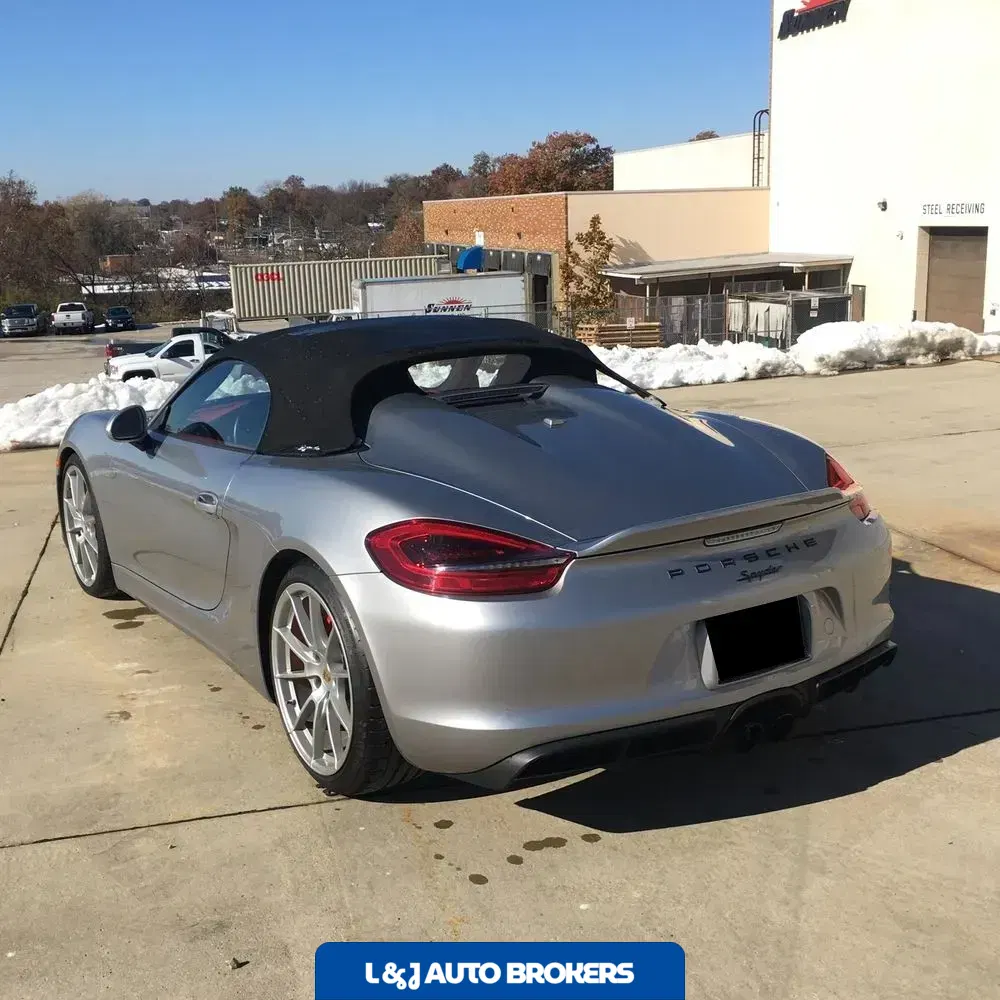 2016 Porsche Boxster Spyder