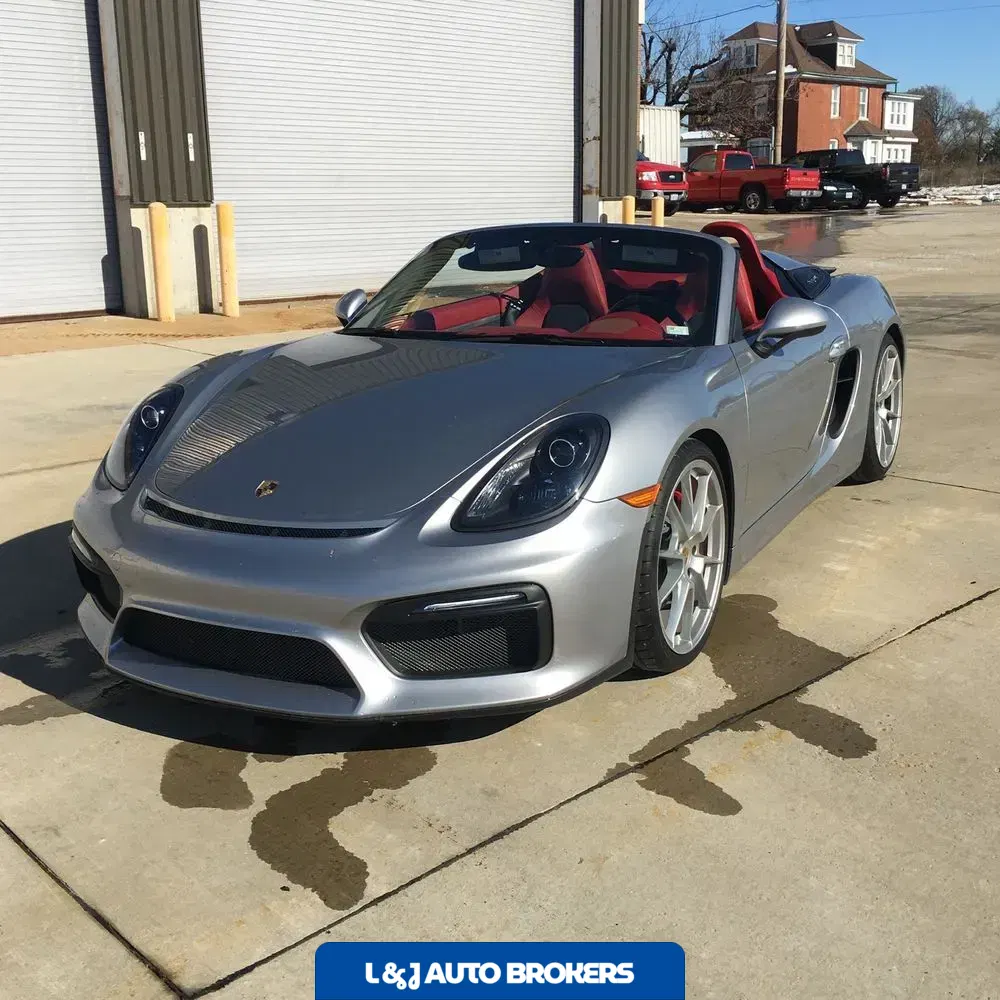 2016 Porsche Boxster Spyder