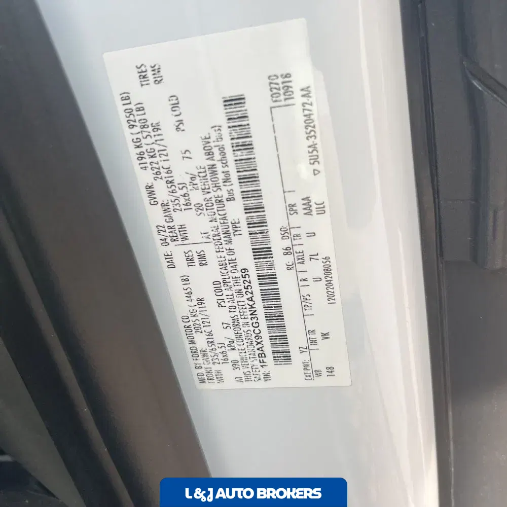 2022 Ford Transit 350 XL