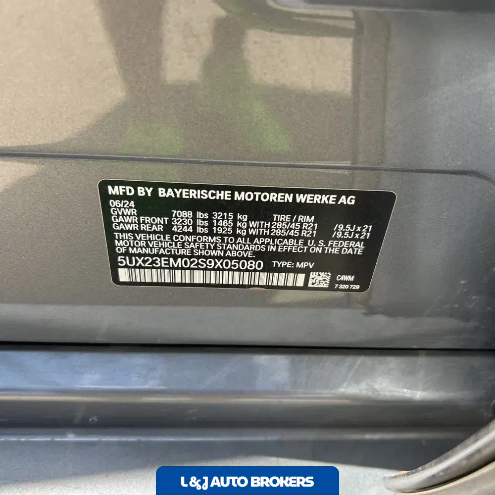 2025 BMW X7 XDrive40i