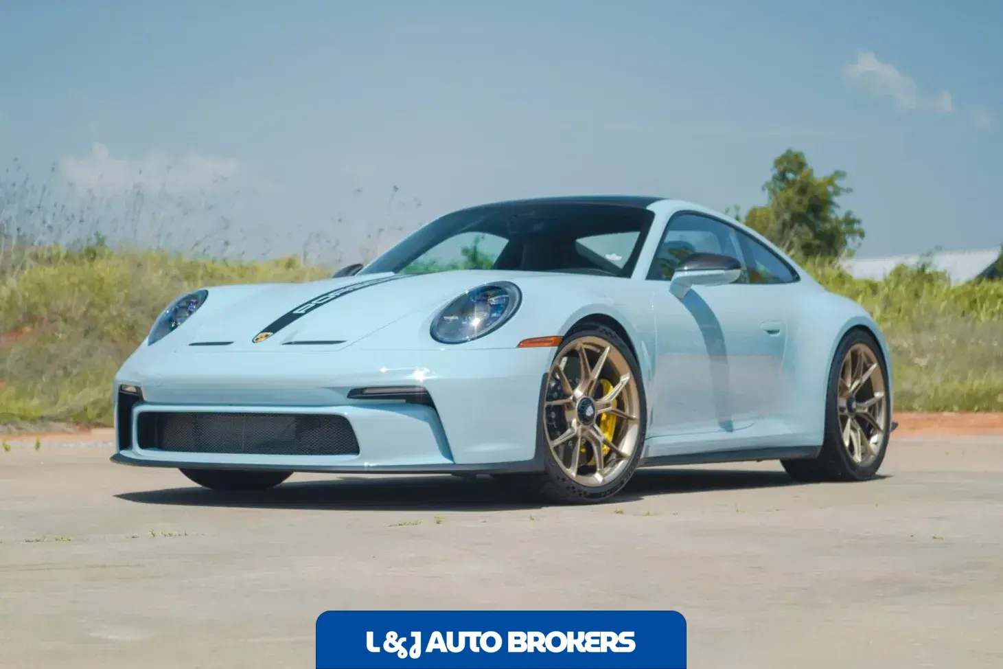 Meissen Blue 2023 Porsche 911 GT3 Touring 6-Speed