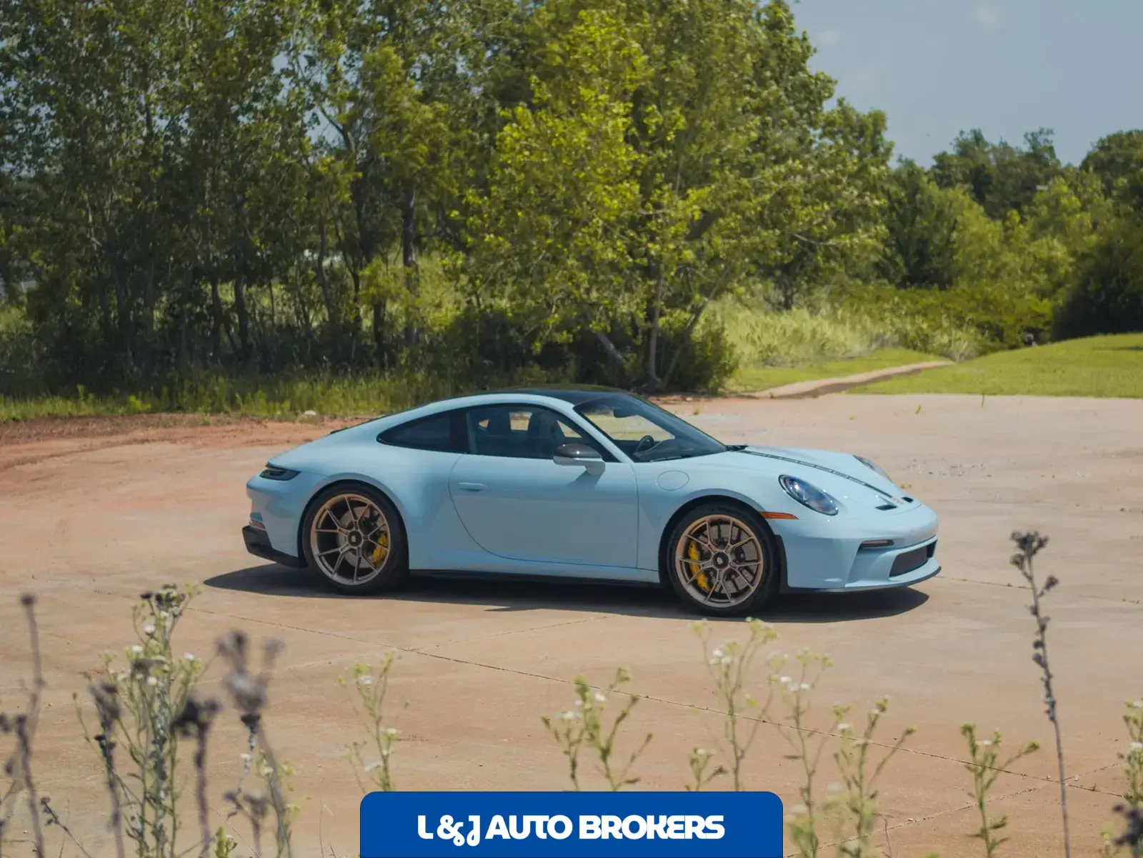 Meissen Blue 2023 Porsche 911 GT3 Touring 6-Speed