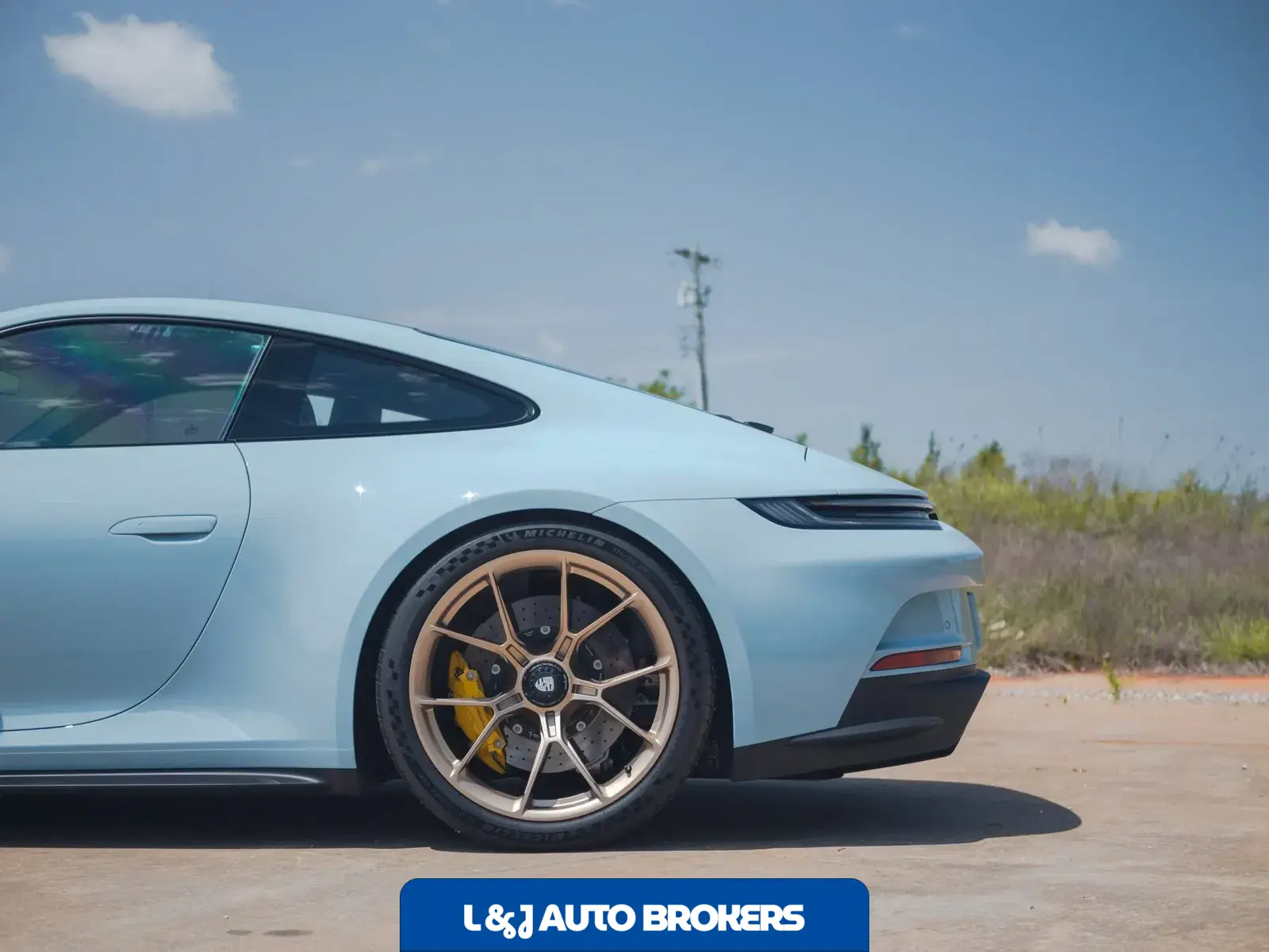 Meissen Blue 2023 Porsche 911 GT3 Touring 6-Speed