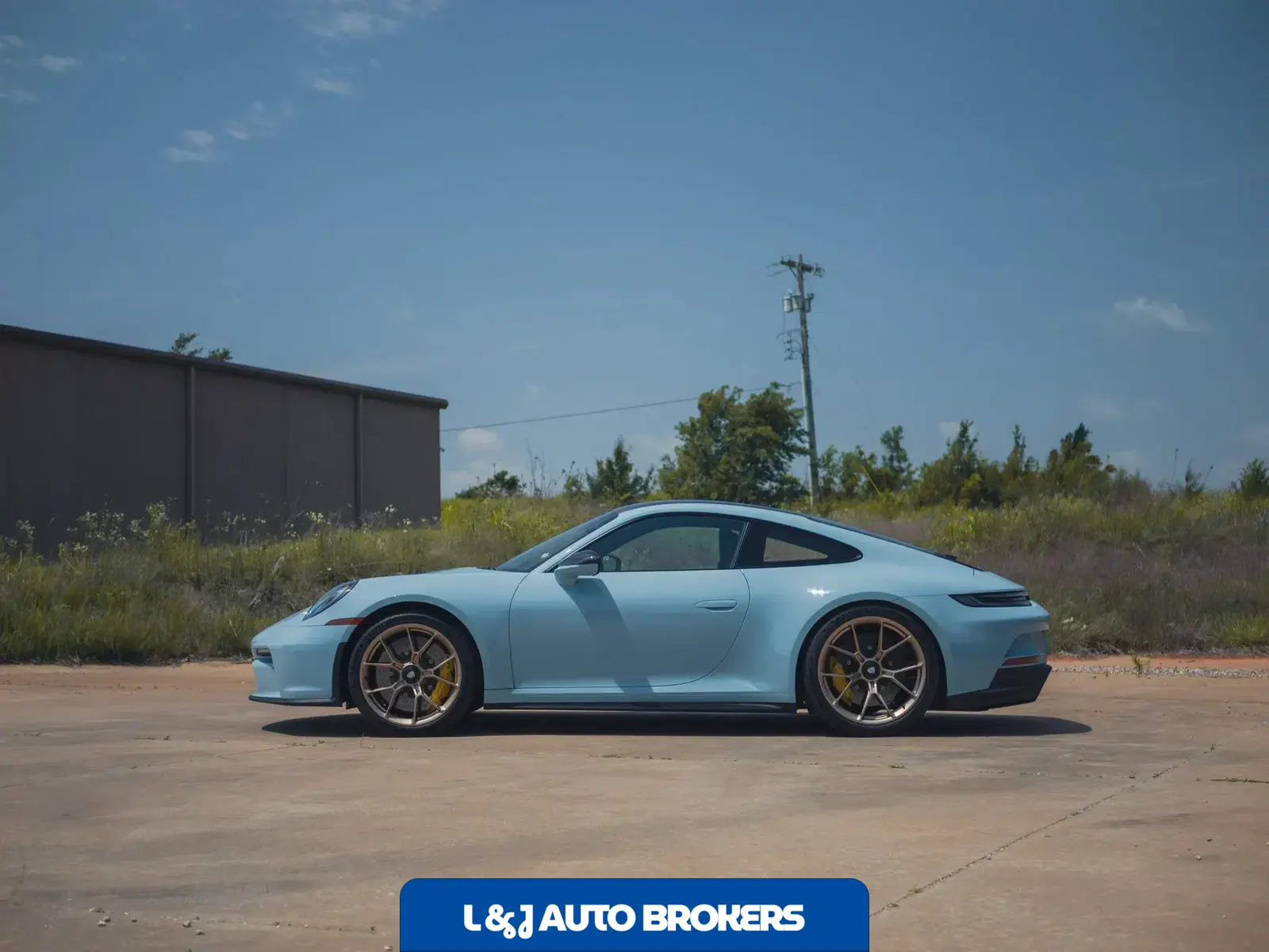 Meissen Blue 2023 Porsche 911 GT3 Touring 6-Speed
