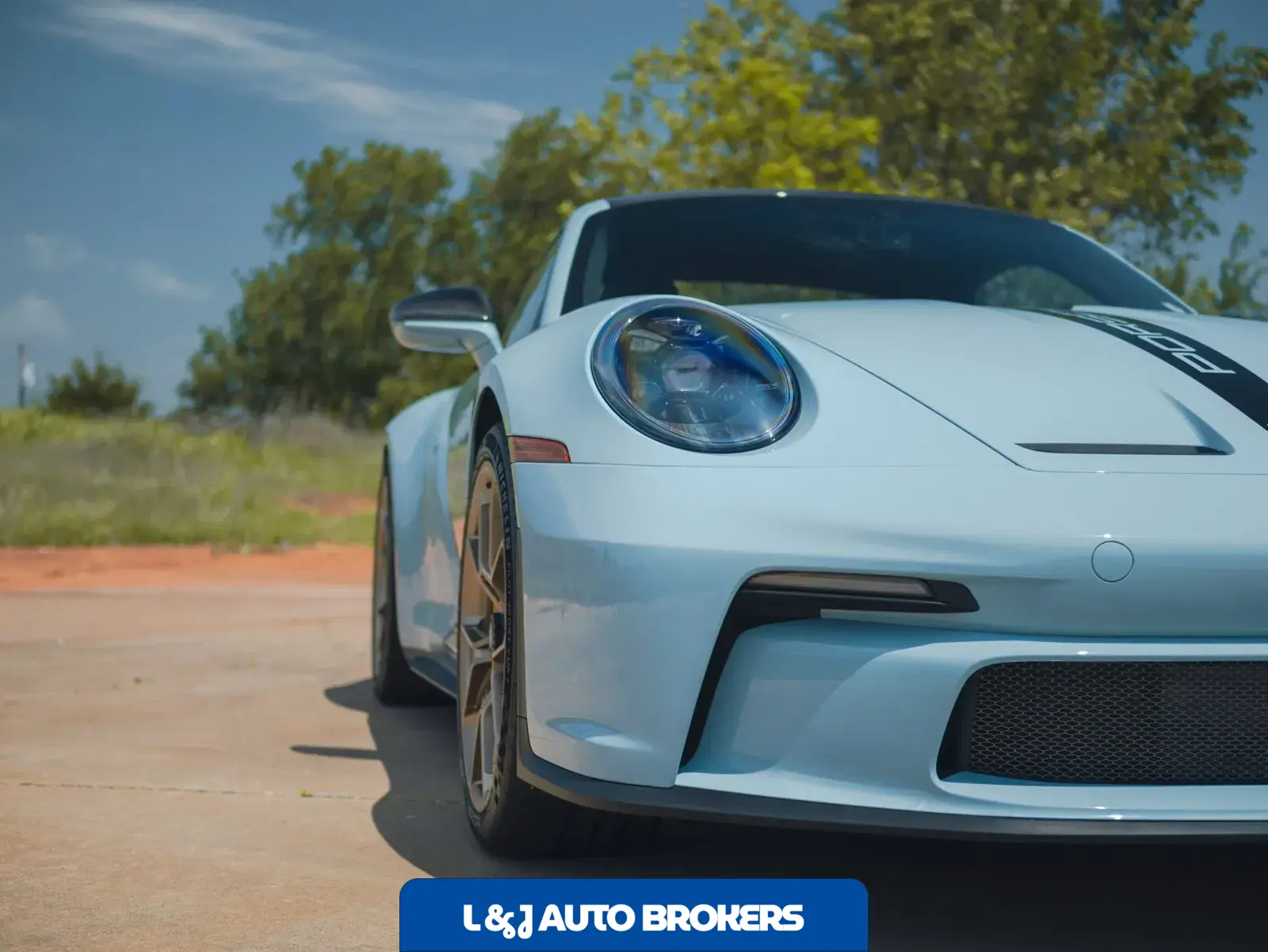 Meissen Blue 2023 Porsche 911 GT3 Touring 6-Speed