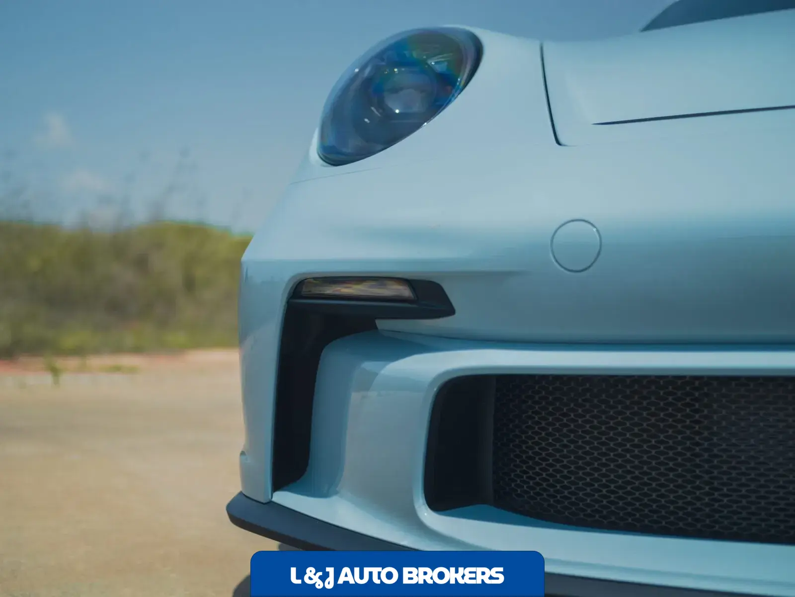 Meissen Blue 2023 Porsche 911 GT3 Touring 6-Speed