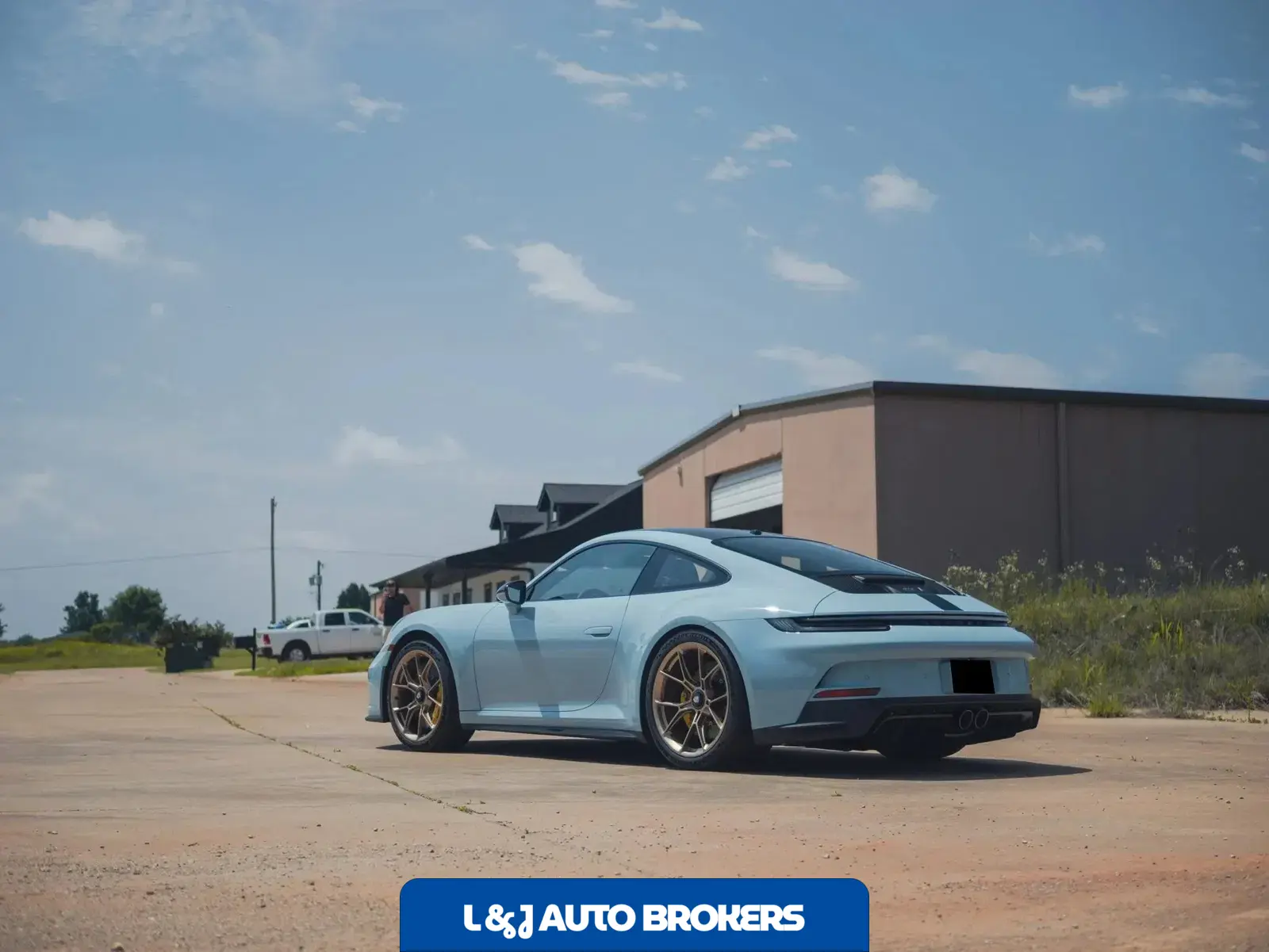 Meissen Blue 2023 Porsche 911 GT3 Touring 6-Speed