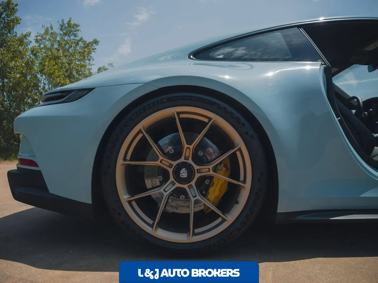 Meissen Blue 2023 Porsche 911 GT3 Touring 6-Speed