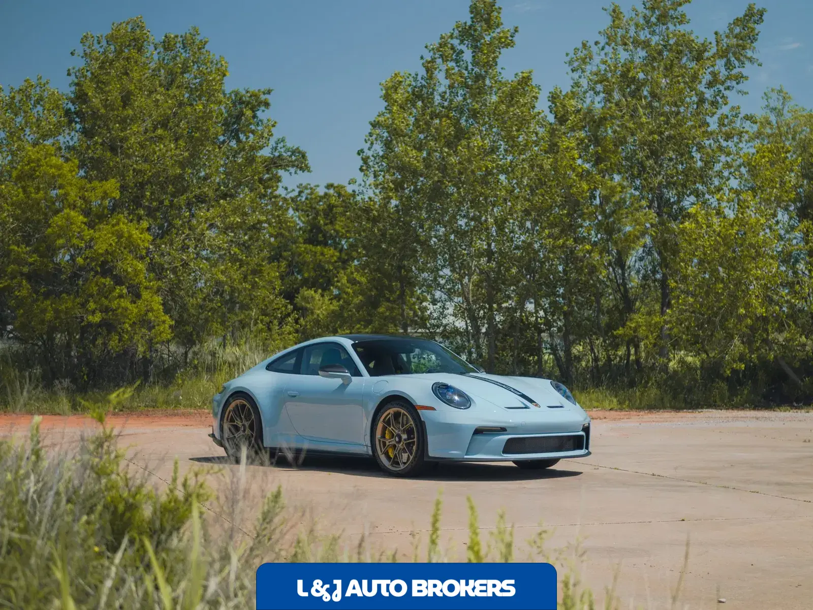 Meissen Blue 2023 Porsche 911 GT3 Touring 6-Speed
