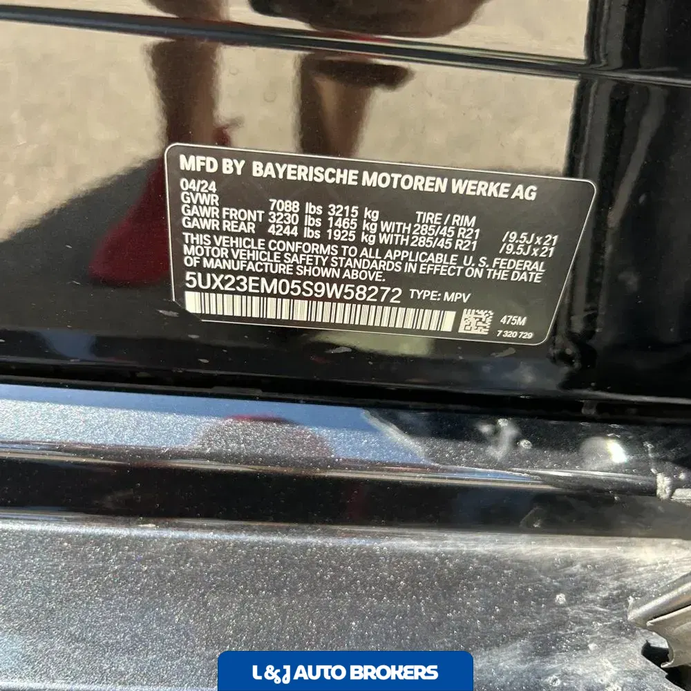 2025 BMW X7 XDrive40i