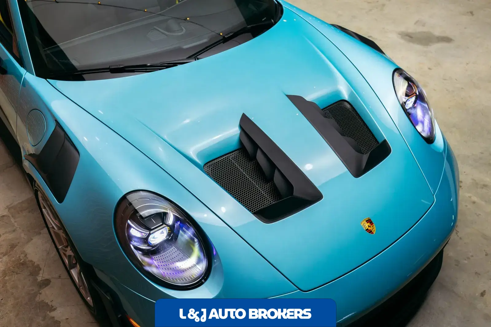 Ipanema Blue Metallic 2024 Porsche 911 GT3 RS