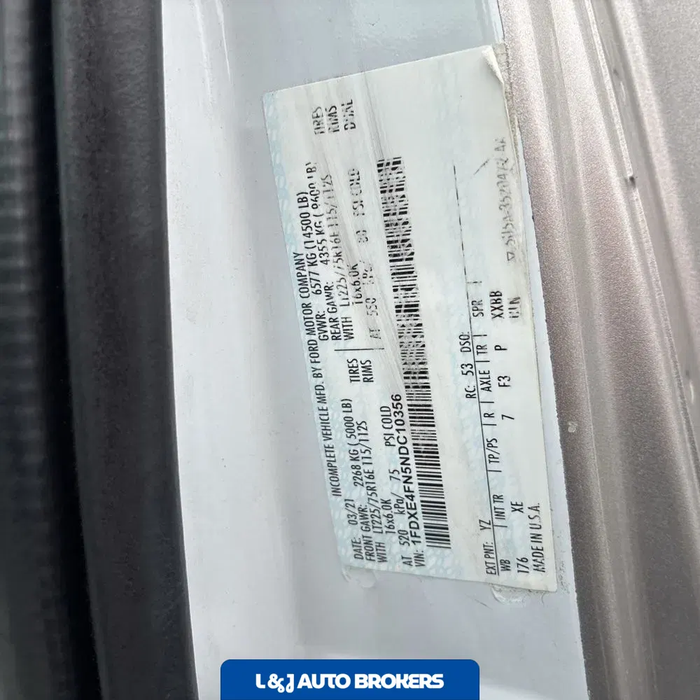 2022 Ford Commercial Vans E450