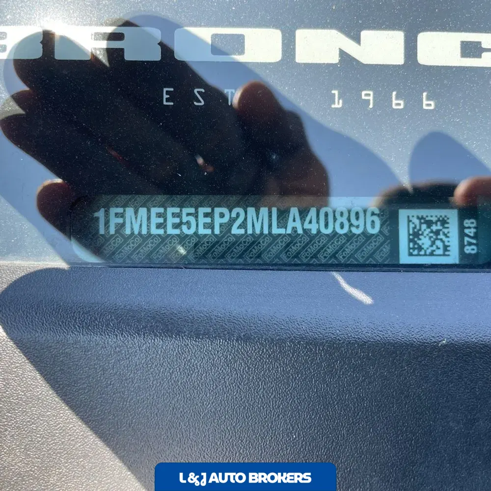 2021 Ford Bronco First Edition Advanced