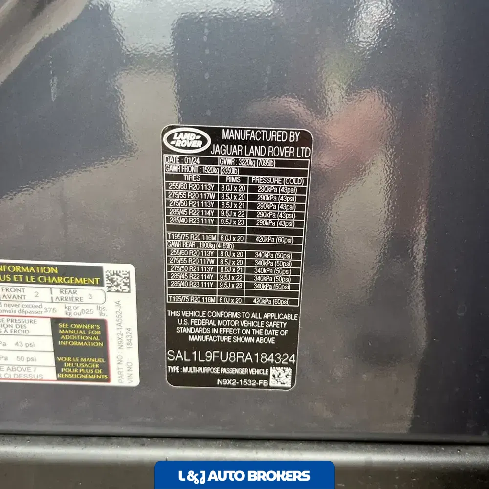 2024 Land Rover Range Rover Sport Dynamic SE P400